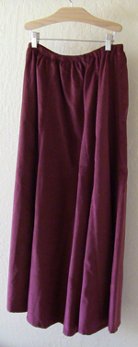 Berry 10 Gore Fine Wale Cotton Corduroy Skirt!