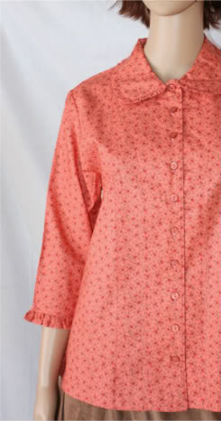 Charlevoix Rose Modest Blouse