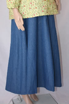 Denim Maternity Skirt