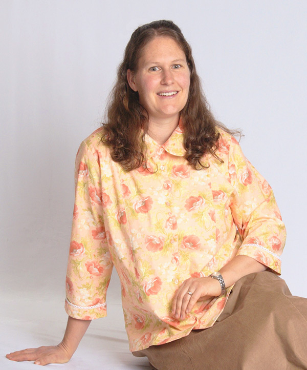 Modest Blouse shown in Primrose