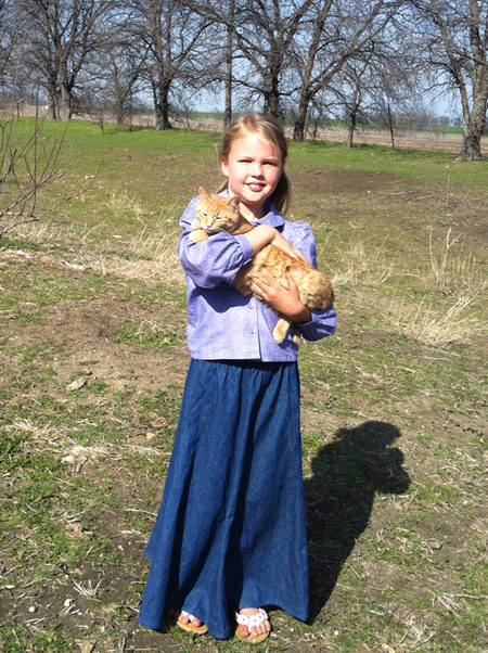 Denim Long Skirts