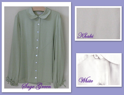 modest maternity blouse tencel